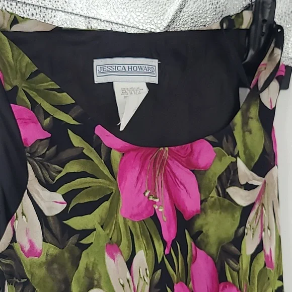 Jessica Howard | Dresses | Vintage Jessica Howard Floral Print Maxi Dress  Size 6 | Poshmark